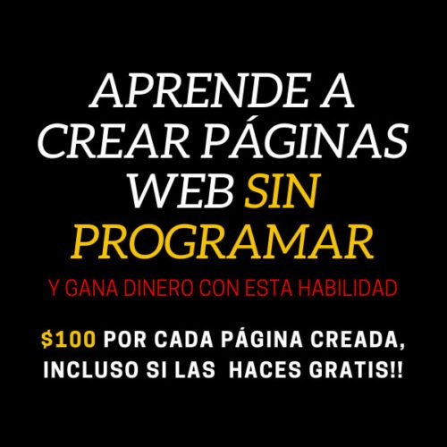 Curso Gana Dinero Creando Páginas Web En 15 Minutos Sin Programar