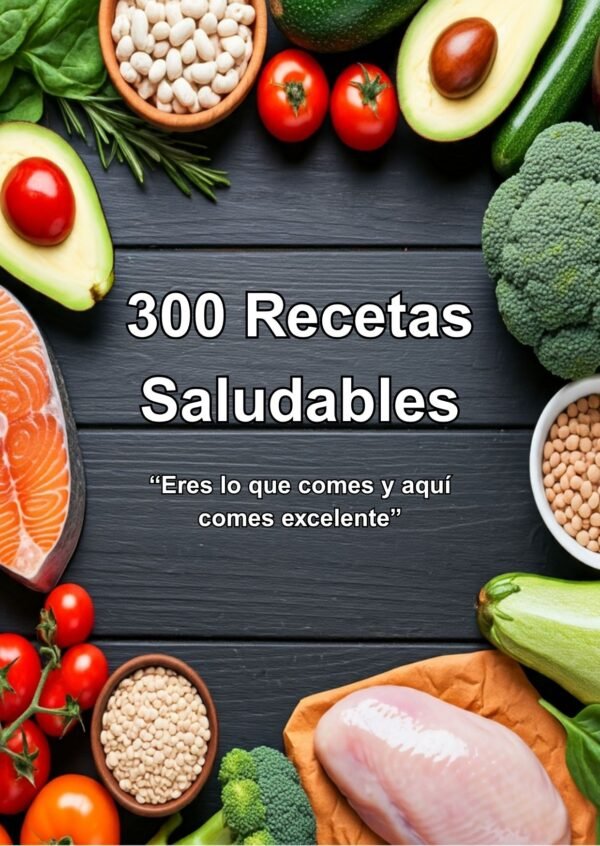 300 Recetas Saludables Para Adelgazar